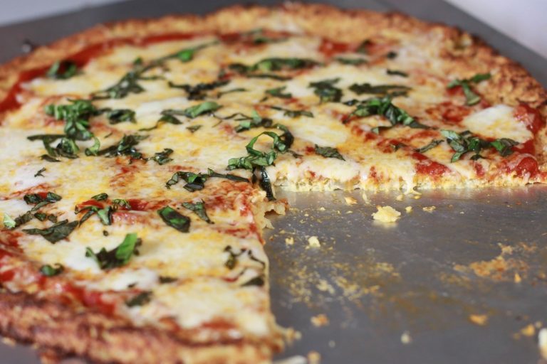 GlutenFree Cheese and Herb Pizza Crust Cooking AMOUR