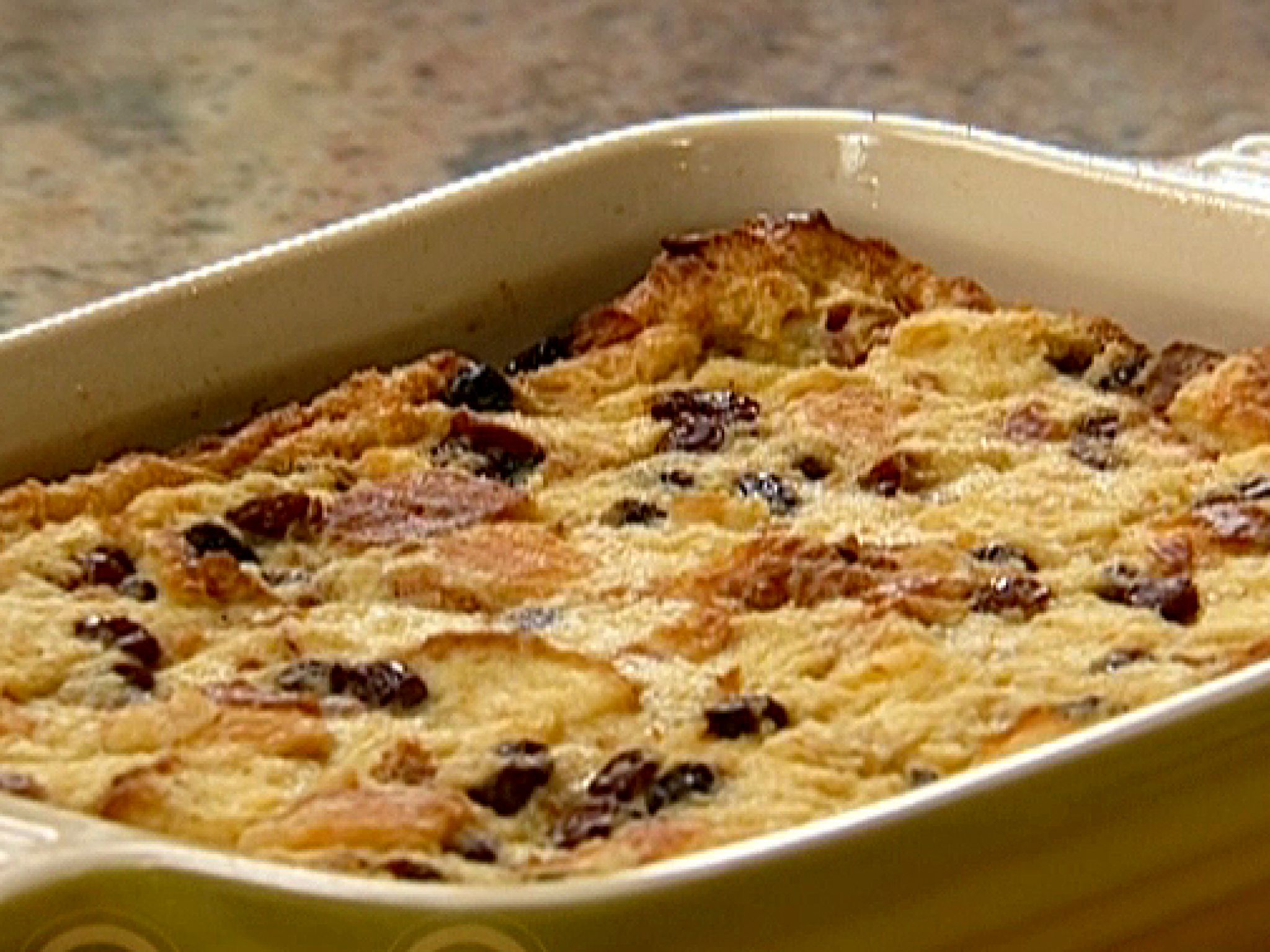 Rum Raisin Bread Pudding With Warm Vanilla Sauce Cooking Amour