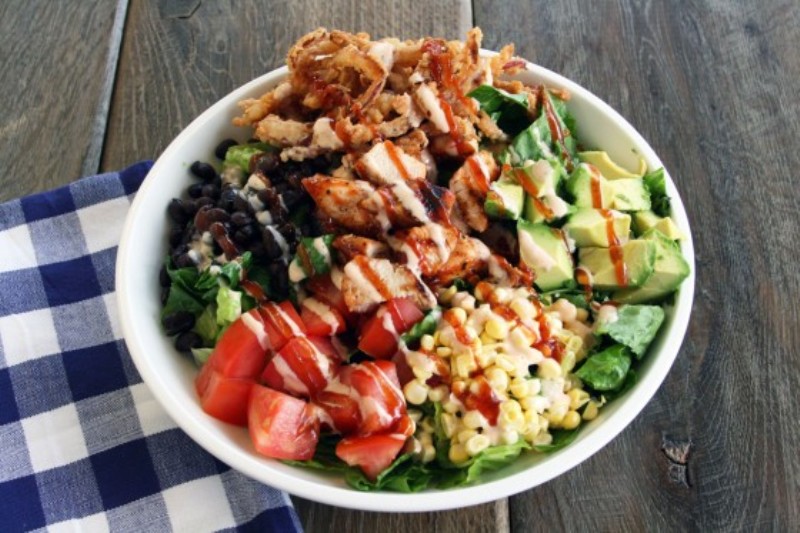 BBQ Chicken Chopped Salad Cooking AMOUR