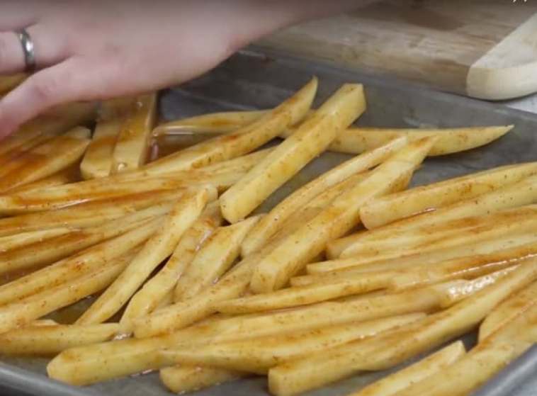 Baked ChiliLime French Fries Cooking AMOUR