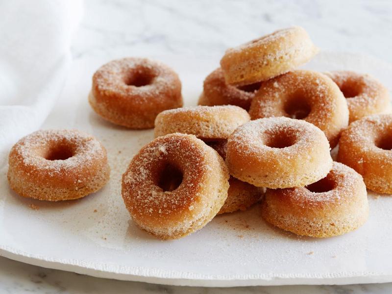 Homemade Baked Sugar Donuts Cooking Amour