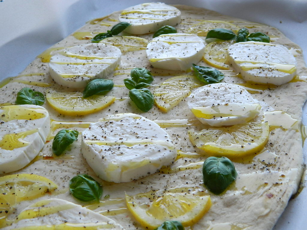 Lemon Chicken Pizza Cooking AMOUR