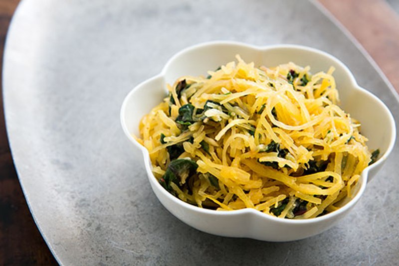 Spaghetti Squash Saute Cooking Amour 5260