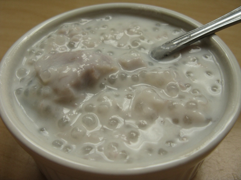 Taro Coconut Tapioca Dessert Cooking AMOUR