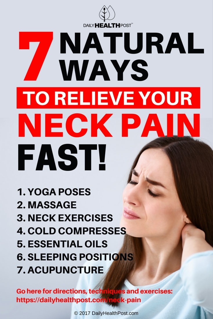 7 Natural Ways to Relieve Your Neck Pain – Cooking AMOUR