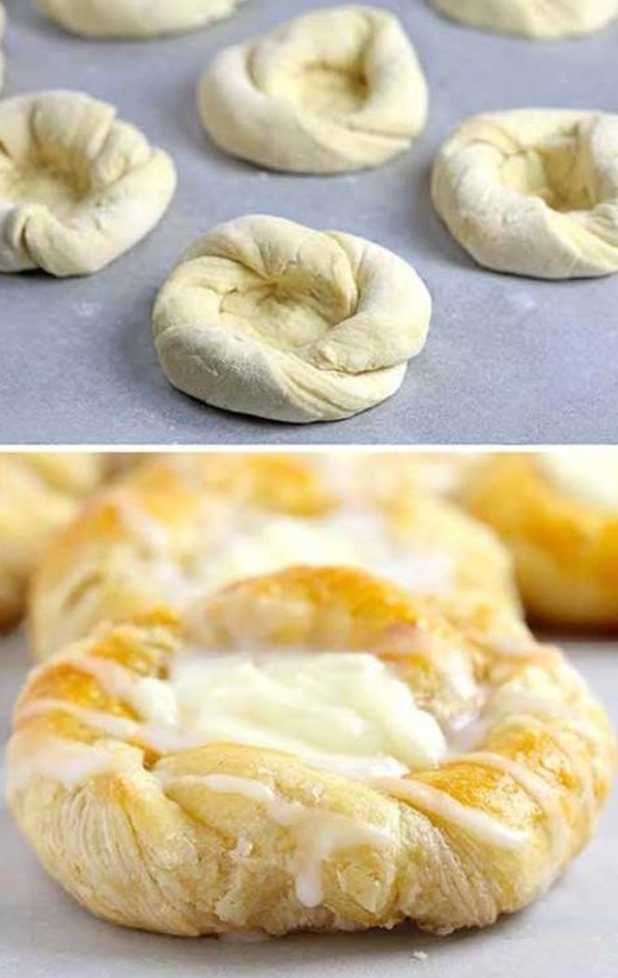 Easy 30 Min Cream Cheese Danish Recipe Cooking AMOUR