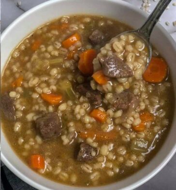 Beef Barley Soup with Veggies – Cooking AMOUR