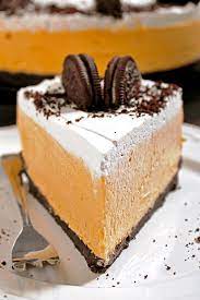 No Bake Pumpkin Oreo Cheesecake - Sweet Spicy Kitchen