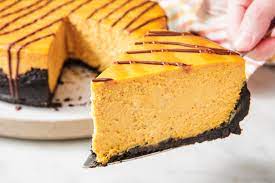 Best Chocolate Pumpkin Cheesecake Recipe - How to Make Chocolate Pumpkin  Cheesecake
