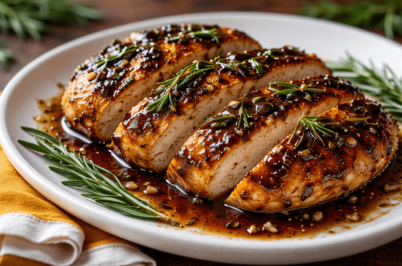 Balsamic Baked Chicken Breast: Easy & Delicious Dinner!