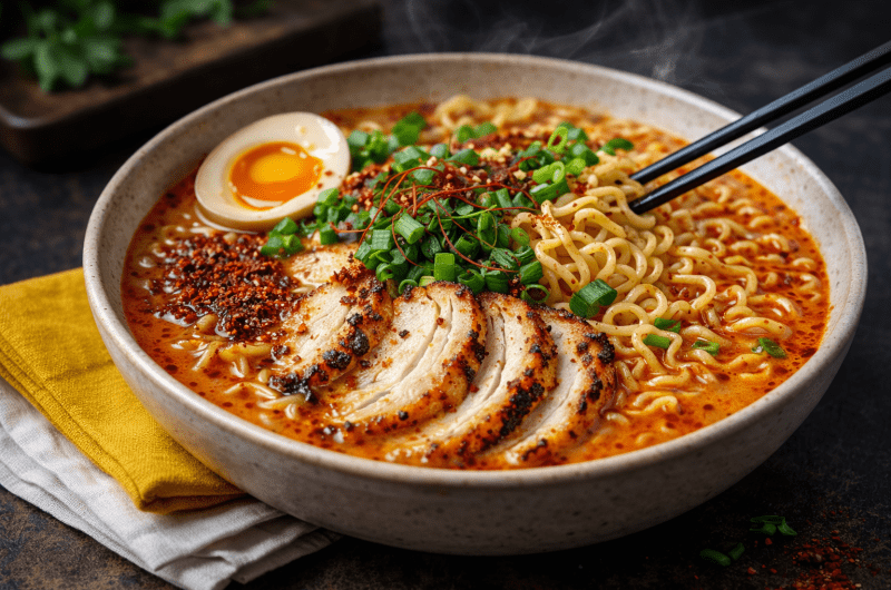 Creamy Garlic Chicken Ramen: An Incredible Ultimate Recipe